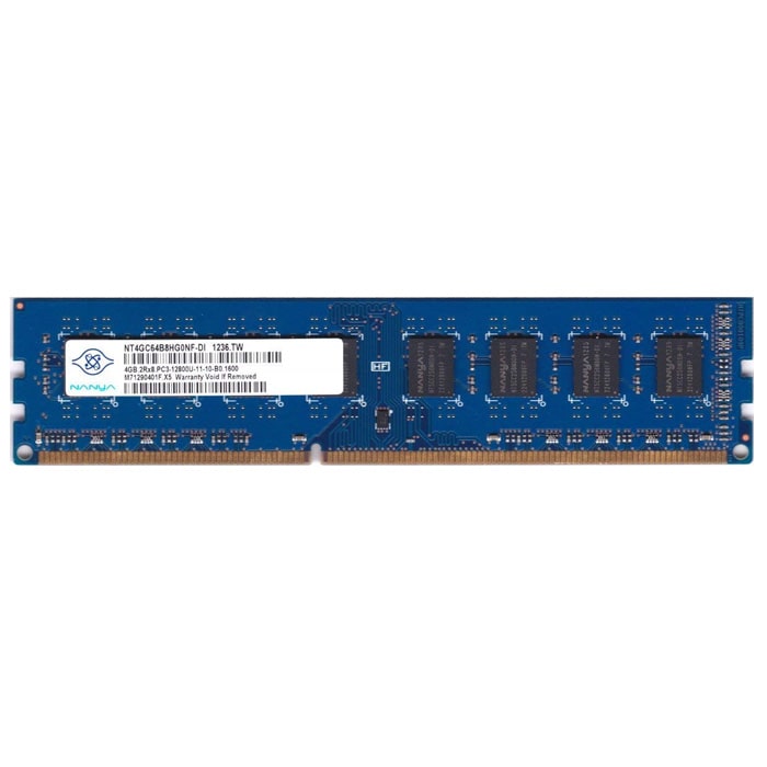 رم دسکتاپ نانیا DDR3 دو طرف چیپ مدل NANYA 4G 1600Mhz